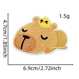 CUTE CARTOON ANIMAL SERIES EMBROIDERED PATCH_CWMM4059