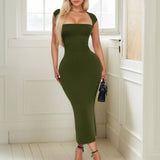 Womens Sexy Bodycon Maxi Dress