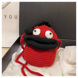 CUTE AND FUNNY SHOULDER CROSSBODY BAG_CWAB2401