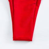 SNAKE PRINT BIKINI SEXY SOLID COLOR SWIMWEAR_CWMW0748