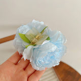 FRENCH ROSE CLIP STYLE HALF TIED HAIR HAIRPINS_CWAHA1172