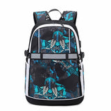 BACKPACKS FOR SCHOOL OXFORD PRINT WATERPROOF BAG_CWAB5465