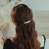 EXQUISITE PEARL SPRING HAIRPIN TEMPERAMENT HAIRPIN_CWAHA4650