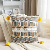 BOHEMIAN STYLE GEOMETRIC PILLOW COVER_CWMM0863