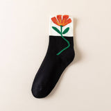 AUTUMN AND WINTER COTTON BREATHABLE MID CALF SOCKS_CWMS0920