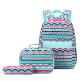 GIRLS BACKPACKS FOR SCHOOL 3 PIECE TRAVEL SET_CWAB5464