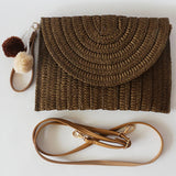 Women Casual Sand Clutche Crossbody Bag_Cwab0811