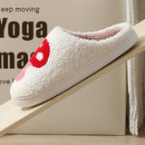 CARTOON MUSHROOM PATTERN COTTON SLIPPERS_CWSHS0277