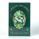 GREEN RETRO ROSE THICK NOTEBOOK_CWMM1861