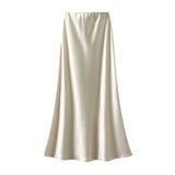 SATIN FISHTAIL MIDI SKIRT WITH SLIMMING FIT_CWBMS0334