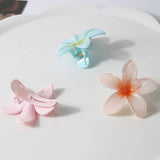EGG FLOWER DUCKBILL HAIR CLIP VACATION ACCESSORY_CWMM5001