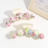 RETRO COLORFUL PRINT HAIRPIN_CWAHA2320