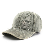 Cwah3216_Personalized Retro Solid Color Washed Baseball Cap