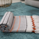 TASSEL CASUAL STRIPED TABLECLOTH_CWMM0966