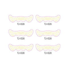METALLIC FRECKLE FACE TATTOO STICKERS GOLD SILVER_CWMM8364