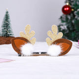 Cwaha0409_Christmas Kids Resin Hair Clips