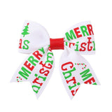 GIRLS XMAS HAIR CLIP WITH REINDEER SNOW_CWAHA6693