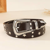 Women Y2K Star Studded Cute Pin Buckle Belt_Cwabe1234