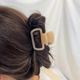 HEART ACETATE HAIR CLAW MINIMALIST CHIC CLIP_CWAHA1596