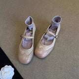 LEATHER MARY JANE FLATS WITH STRAP FOR WOMEN_CWSHF0094