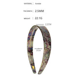 ACETATE HAIR ACCESSORIES WIDE HEADBAND_CWAHA4359