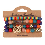HAND BEADED BOHEMIAN TREE OF LIFE BRACELET_CWAJE2220