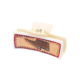 Fashion Letter Feather Pattern Hair Claw Clips_Cwasc1630