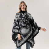 RETRO SHAWL SCARF WARM OUTERWEAR CAPE_CWASC2215