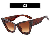 Uv Protection Large Frame Cat Eye Sunglasses_Cwasg0314