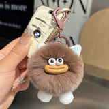 BIG MOUTH SMALL BRIQUETTE CAR KEYCHAIN PENDANT_CWMM2509