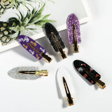 Halloween Accessories Acrylic Printed Hair Clip