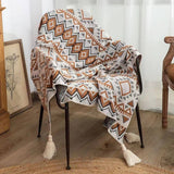 Bohemian Knit Blanket ? Cozy Home & Office Use_Cwmm10304