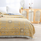 AIR CONDITIONING COTTON TASSEL BLANKET_CWMM1613
