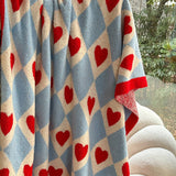 SWEET STYLE LOVE KNITTED WOOL THROW BLANKET_CWMM2374