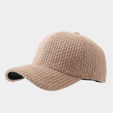 Plain Knit Baseball Cap Warm Winter Unisex_Cwah04645