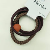 4PCS SET BALL SIMPLE HAIR TIES_CWAHA0333
