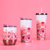 FASHIONABLE PRINTED STRAW THERMOS CUP_CWMM0991