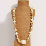 EXOTIC RETRO ETHNIC BRAIDED LONG NECKLACE_CWMM4404