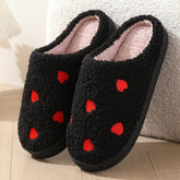 CUTE CARTOON LITTLE HEART WINTER COTTON SLIPPERS_CWMM3071