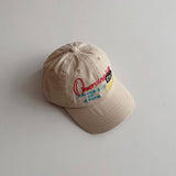 CHILDRENS STYLISH EMBROIDERED BASEBALL CAP_CWAH2883