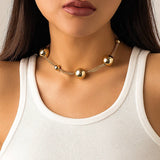 PUNK STYLE IMITATION PEARL NECKLACE_CWAJE1125