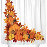 HARVEST PUMPKIN SERIES SHOWER CURTAIN_CWMM1802