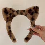SWEET AND COOL LEOPARD PRINT HEADBAND HAIRPIN_CWAHA4034