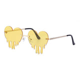 FASHIONABLE DIAMOND MELTING HEART SUNGLASSES_CWASG0709