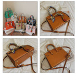 Retro Large-Capacity Hand-Held Crossbody Bag