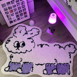 CUTE ANIMAL RUG COZY CAT LOVER FLOOR MAT_CWMM7514