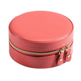 Travel Portable Round Jewelry Storage Box
