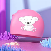 GIRLS SILICONE SWIM CAP CUTE CARTOON XL_CWMM6780