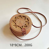 Vintage Autumn Rattan Shoulder Crossbody Bag_Cwmm4545