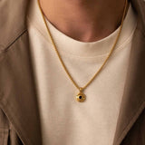 Zirconiavils Eye C Vicle Necklace_Cwmm5340